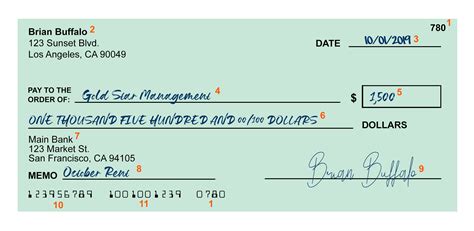 How To Write A Check Writing A Check Examples Oppu