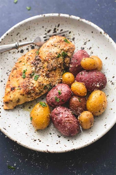 Even makes cooking a chicken a breeze! Instant Pot Chicken and Potatoes | Creme De La Crumb