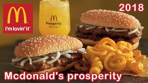 The prosperity feast is back from 28 january. Mcdonald's Prosperity Chicken Burger 2018 Malaysia - YouTube