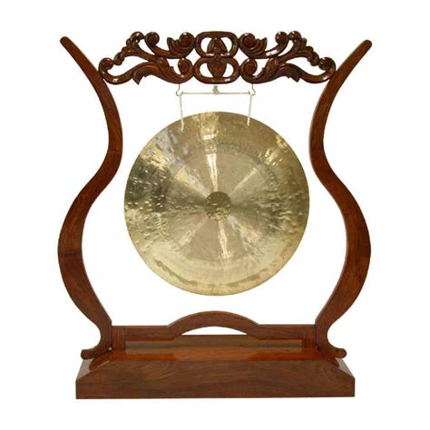 Gong Stand Rosewood Gong Stand
