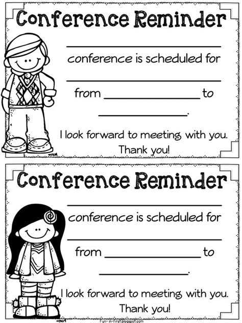 Parent Teacher Conference Forms Freebielicious Bloglovin