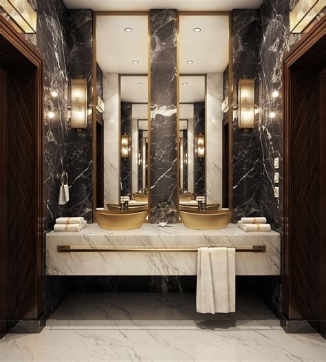 Modern Luxury Bathroom On Behance Modern Luxury Bathroom Luxury Bathroom Master Baths