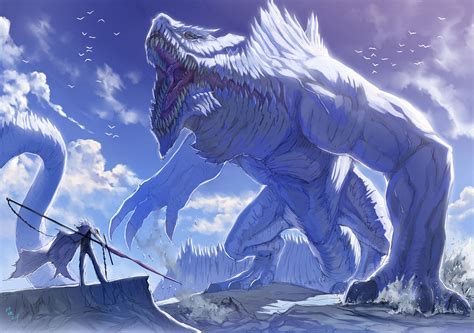 giant ice monster | Giant ice monster | Emory Anime club | Flickr