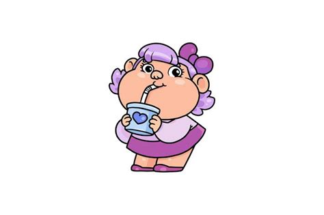 Chubby Girl Character Rg By Gienlee On Envato Elements
