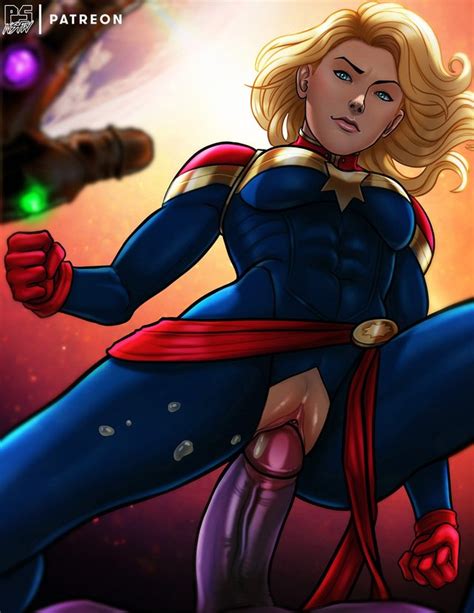 Captain Marvel Fucks Thanos 3 Captain Marvel Loves Thanos