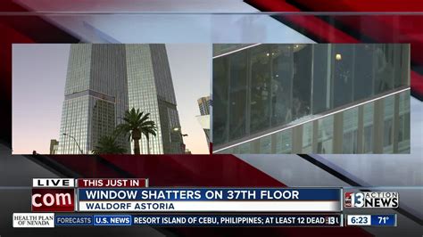 Window Shatters On 23rd Floor Of Waldorf Astoria