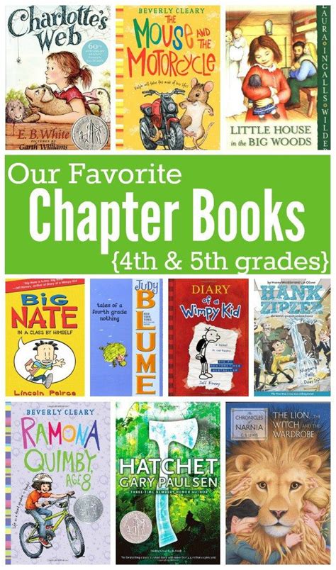 Favorite Chapter Books For Kids In 4th And 5th Grades 4th Grade Books