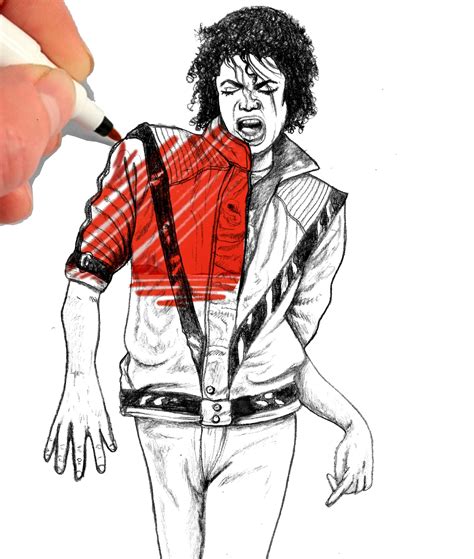 Agregar más de 81 michael jackson thriller dibujo camera edu vn