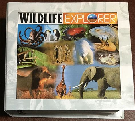 2 Wildlife Explorer Binders Full 330 Cards Mammals Birds Reptiles Fish