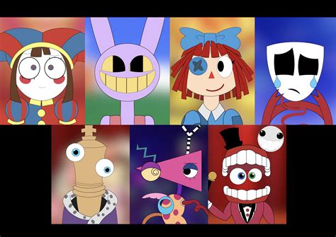 The Amazing Digital Circus Character Fanart by kjshajak on DeviantArt