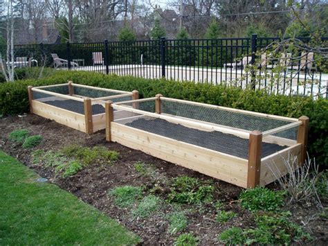 24 Best Raised Garden Beds With Fence For Inspiration Raised Garden