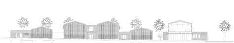 Community Center Valley Of Herault Nb Architectes Simple Building