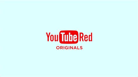 YouTube Red Originals Logo History Evologo In Blue Red Chorded YouTube