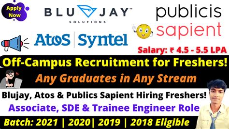 Publicis Sapient Off Campus Drive 2021 Bebtechmtechmsc Publicis