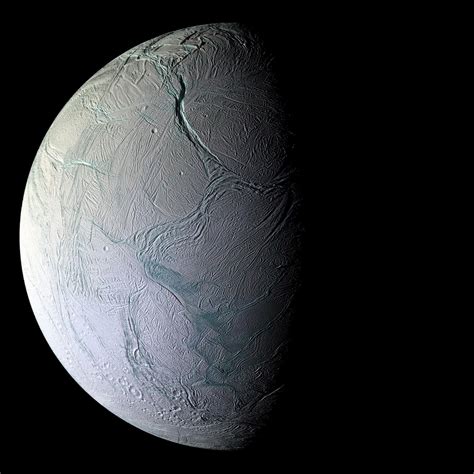 Jean Baptiste Faure A Stunning Image Of Enceladus By Nasa S Cassini Spacecraft