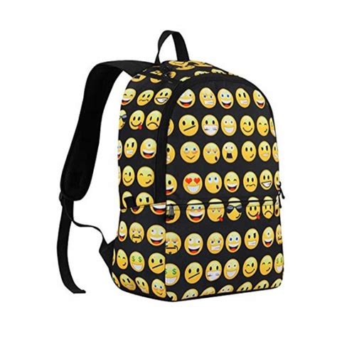 Hynes Eagle Cute Emoji Backpack Cool Kids School Backpack Luggage Sets