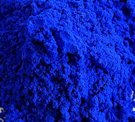 Natural Blue Oxide Pigment In Powder Form Formerly Knows As Ultramarine