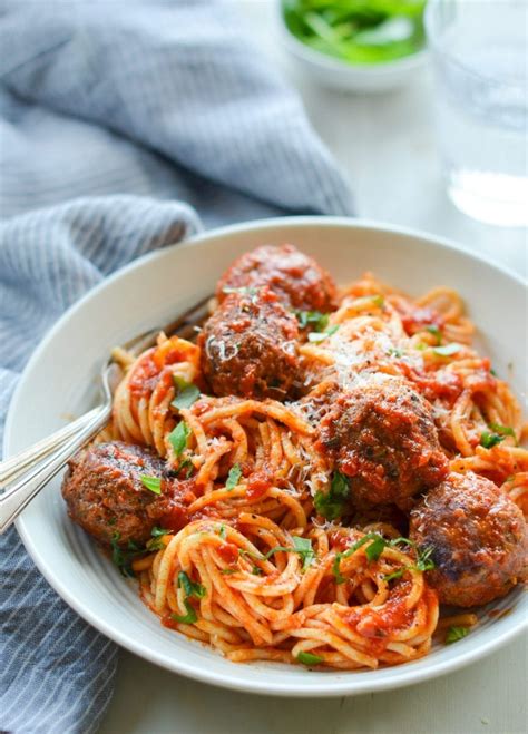 This vegan spaghetti and meatballs is the best recipe you'll find: Easy Spaghetti and Meatball Recipe - Once Upon a Chef