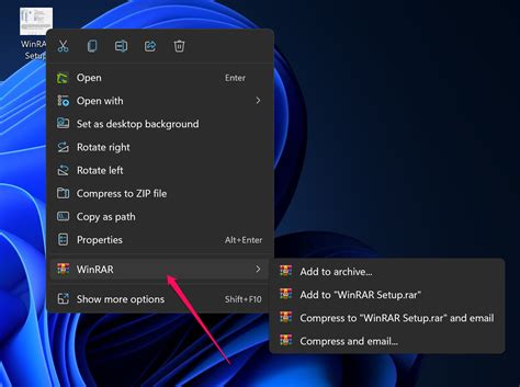 How To Add Winrar Or 7 Zip To The Right Click Menu On Windows 11