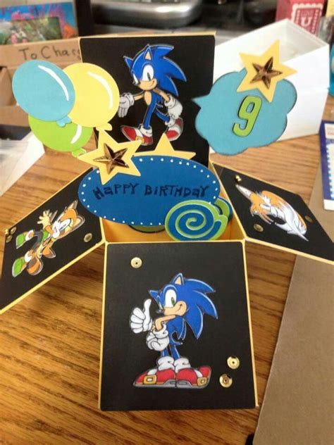 The fact is this adventure comedy movie will release again on february 14, 2020. Sonic birthday, Pop up cards, Crafts