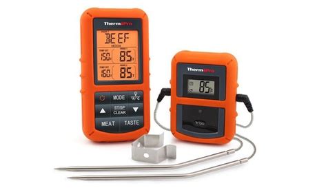 What is the best meat thermometer? ThermoPro TP20 Wireless Meat Thermometer Dual Probe ...