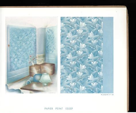Essef Four Art Deco Wallpaper Catalogues For Sale At 1stdibs
