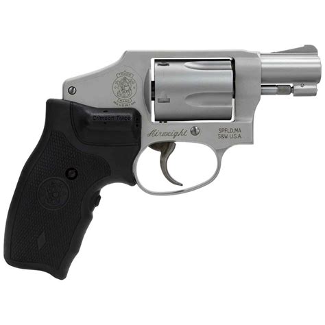 Smith And Wesson Model 642 38 Special 187in Matte Silverblack Revolver