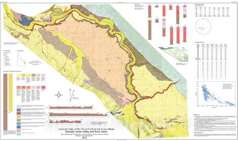 Map Geologic Map Of The South Fork Of The Snake River Between Swan