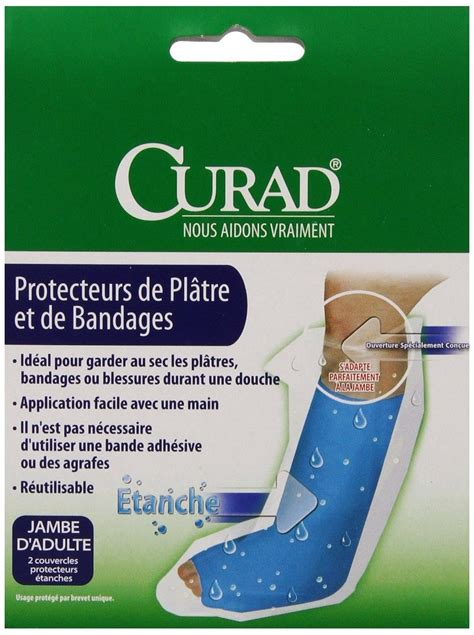 Curad Cast Protector Adult Leg 2 Count Swiftsly