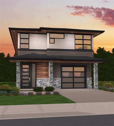 Welcome to my home design! Cynthia House Plan | Two Story Northwest Modern Home Design