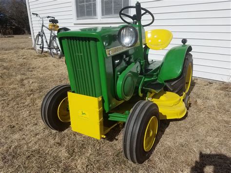 1965 John Deere 110 Garden Tractor Kansas Mennonite