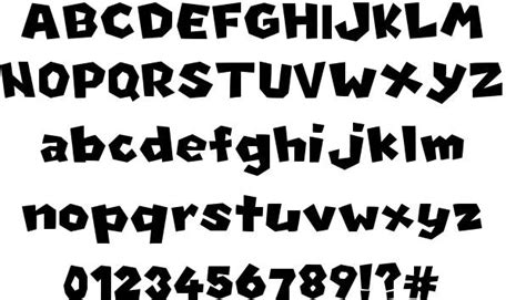 It looks professional and is used in many newspapers and news courier new is the most widely used monospace serif font. New Super Mario Font U font by Michael B. - FontRiver