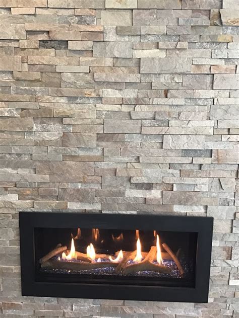 Stacked Stone Gas Fireplace I Am Chris