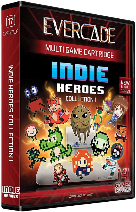 buy evercade indie heroes collection 1 cartridge