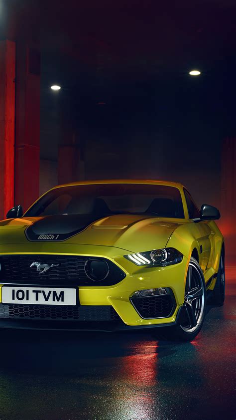 Free Download 1080x1920 Ford Mustang Yellow 5k Iphone 76s6 Plus Pixel