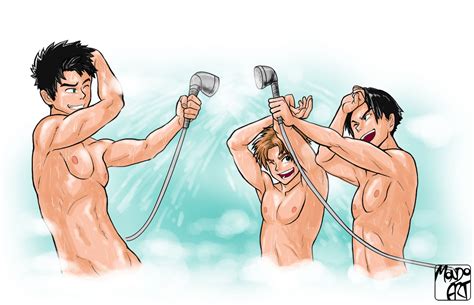 Shower Fun Commission By Furrypinups Hentai Foundry The Best Porn Website