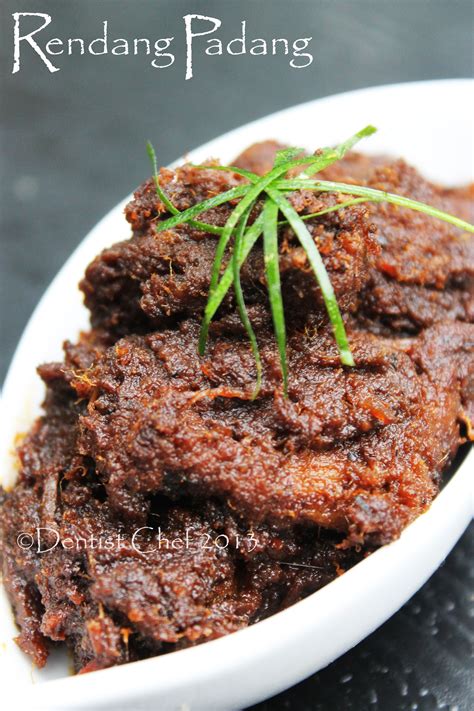 Resep Masakan Padang Rendang Mudah Dentist Chef Beef Rendang Recipe