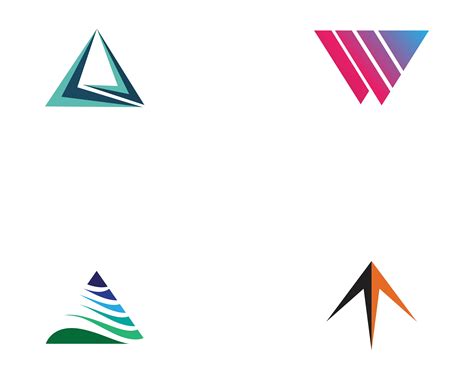 Pyramid Logo And Symbol Business Abstract Design Template Vector 596570