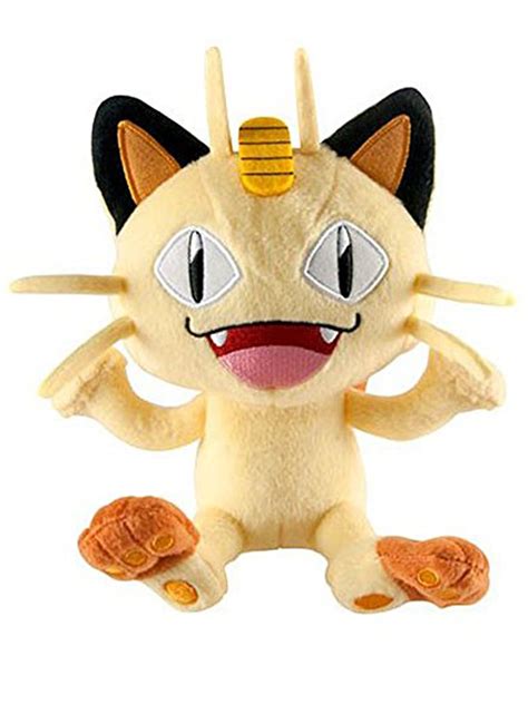 Pokemon Meowth 7 Stuffed Plush Toy Meowth