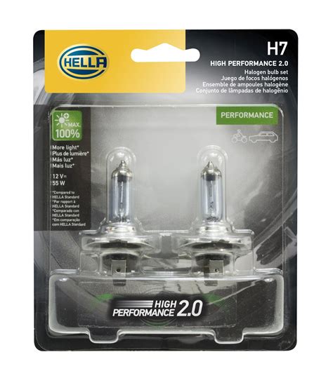 Hella H7 20tb Hella High Performance Series Light Bulbs Summit Racing