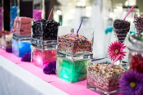 Wedding Cake Or Ice Cream Sundae Bar Bella Sera Event Center Ice