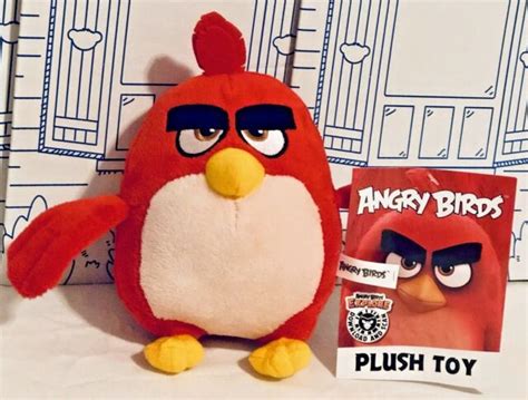 Angry Birds 2 Zeta Stuffed Plush Purple Toy Factory Movie Promo Doll 8