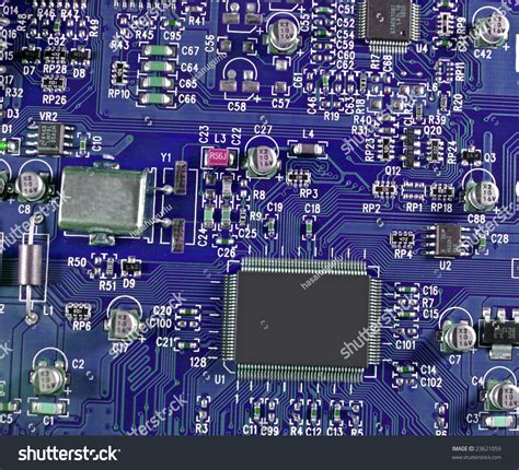 Electronic Board Close Up Stock Photo 23621059 Shutterstock