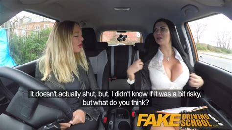 Fake Driving School Lesbian Sex With Hot Australian Babe And Busty Milf Xxx Videos Porno