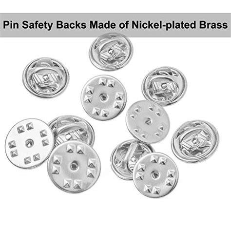Pin Backs Lapel Pin Backs 50pcs Brass Metal Pin Backings For Br