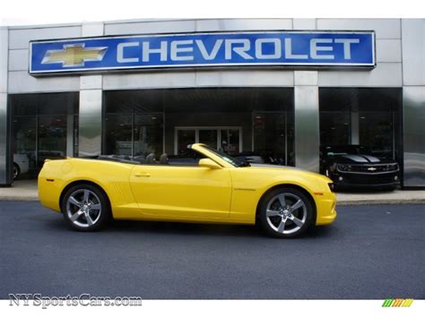 2011 Chevrolet Camaro Ssrs Convertible In Rally Yellow 200026
