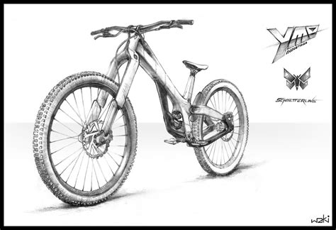 Mountain Bike Drawing At Explore Collection Of