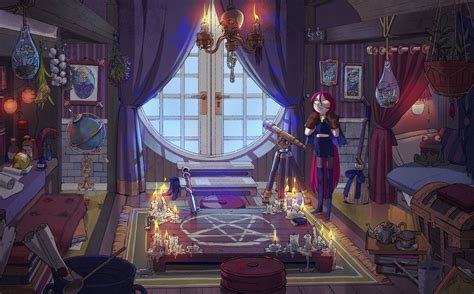 Witch On Deviantart Witch Room