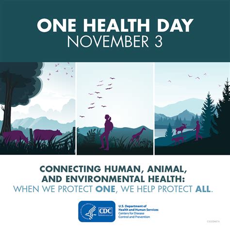 One Health Day One Health Cdc