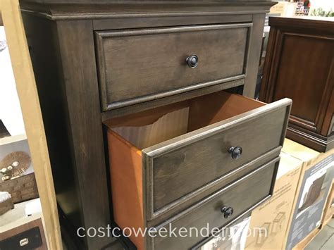 Browse costco's superior selection of bedroom sets, available in a multitude of styles and finishes. Universal Broadmoore Furniture Nightstand with Power ...